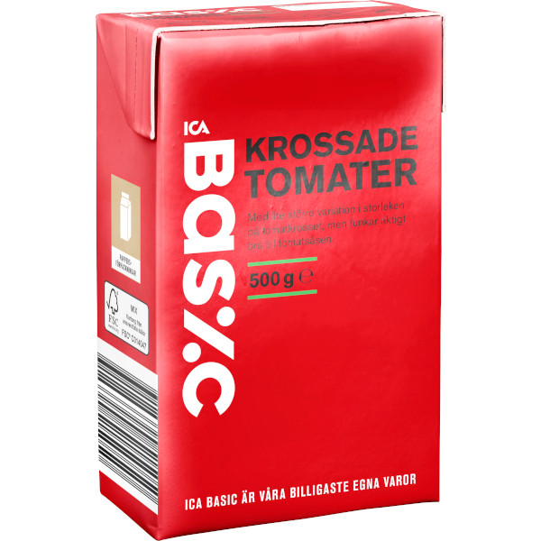 ICA Basic Krossade Tomater