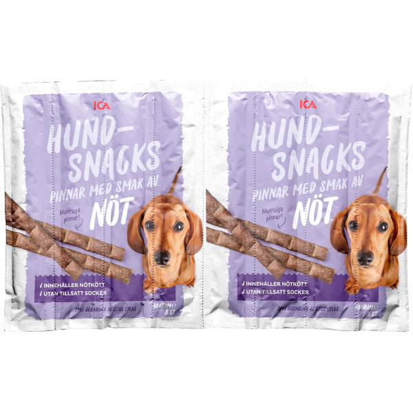 ICA Hundsnacks Pinnar Nöt
