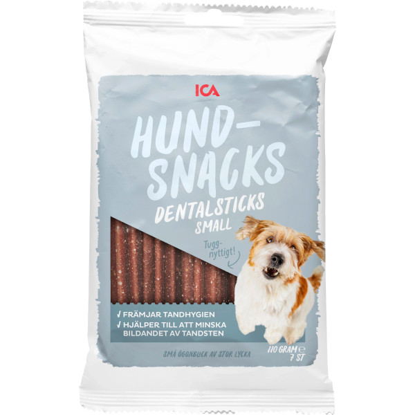 ICA Hundsnacks Dentalsticks Small