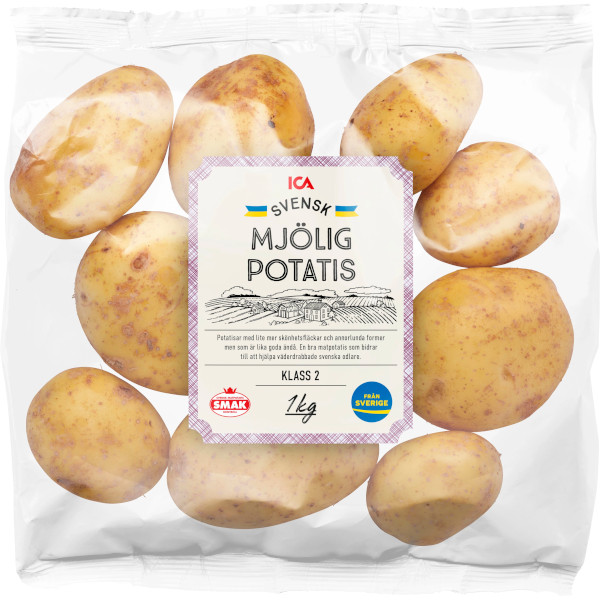 ICA Potatis Mjölig Klass 2 Sverige