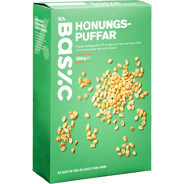 ICA Basic Honungspuffar