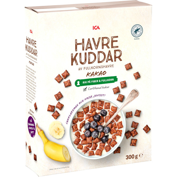 ICA Havrekuddar Choklad