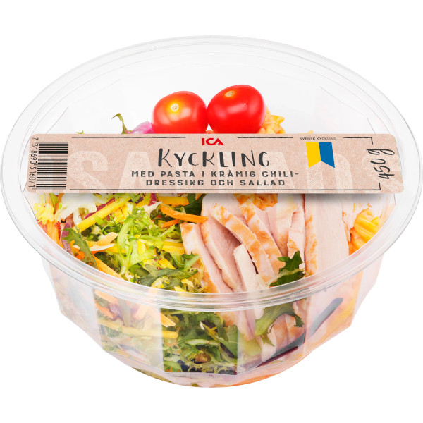ICA Sallad Kyckling & Pasta Chili