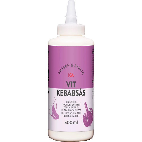 ICA Kebabsås Vit