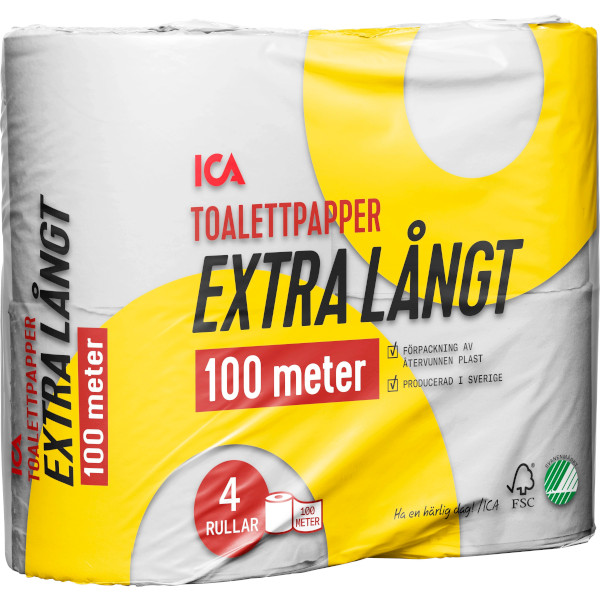 ICA Toalettpapper Extra Långt