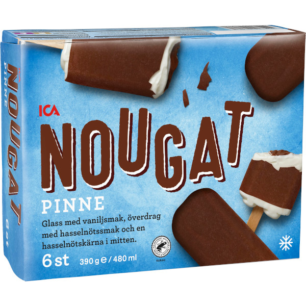 ICA Nougatpinne