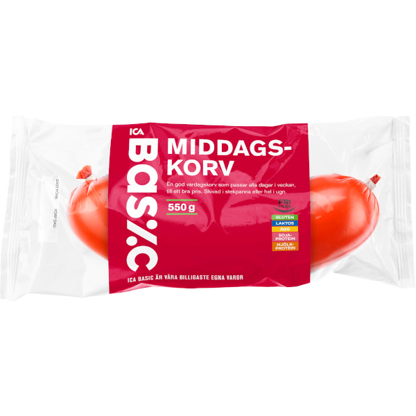 ICA Basic Middagskorv