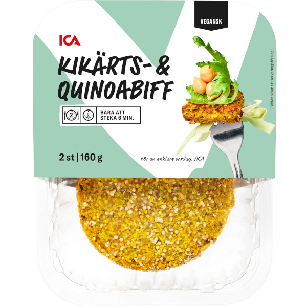 ICA Kikärts & Quinoabiff