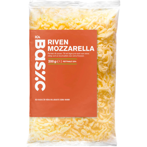 ICA Basic Riven Mozzarella