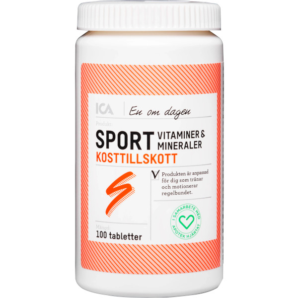 ICA Apotek Hjärtat Kosttillskott Sport