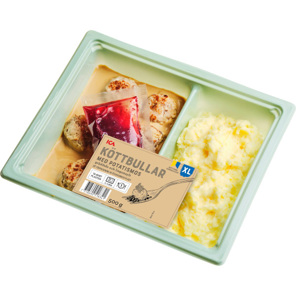 ICA Köttbullar & Potatismos XL