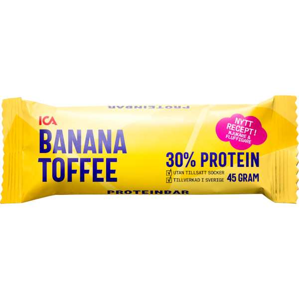 ICA Proteinbar Banana Toffee