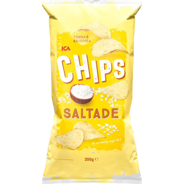 ICA Chips Saltade