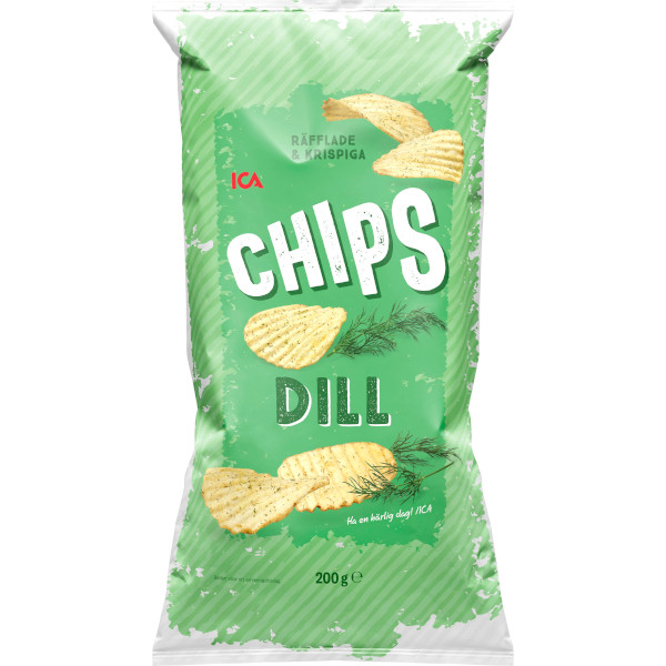 ICA Chips Dill