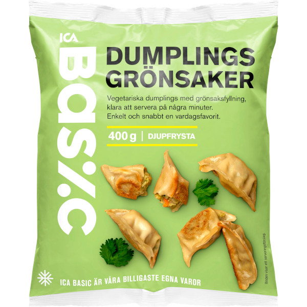 ICA Basic Dumplings Grönsaker