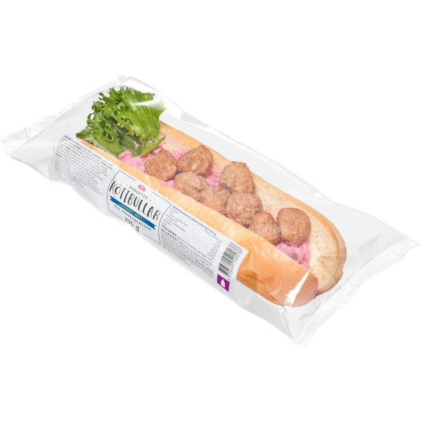 ICA Baguette Köttbullar & Rödbetssallad