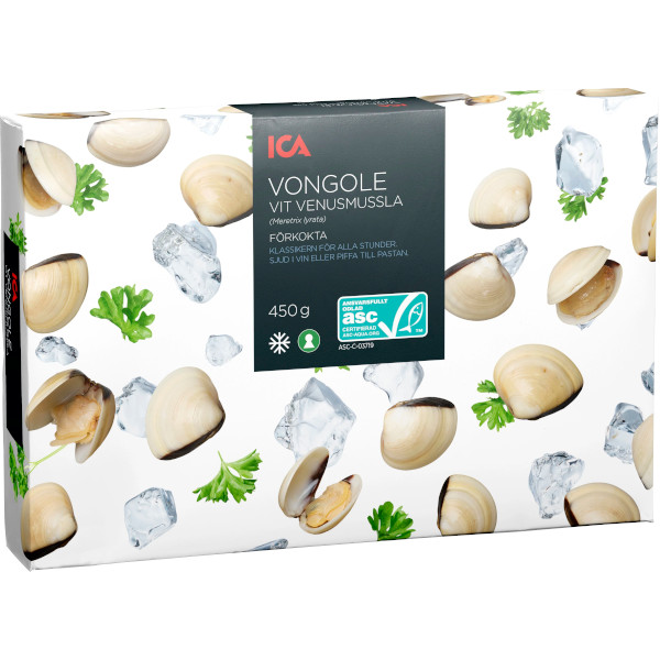 ICA Vongole Förkokta