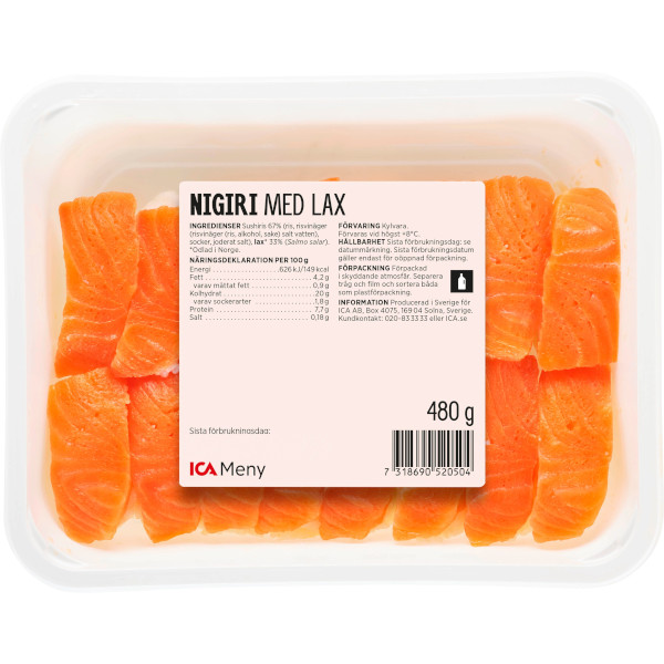 ICA Meny Nigiri Lax