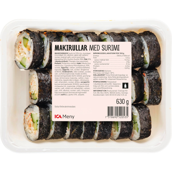 ICA Meny Makirullar Surimi