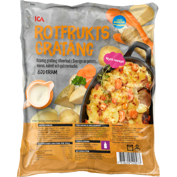 ICA Rotfruktsgratäng
