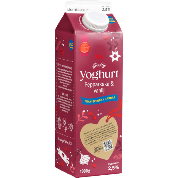 ICA Yoghurt Pepparkaka & Vanilj