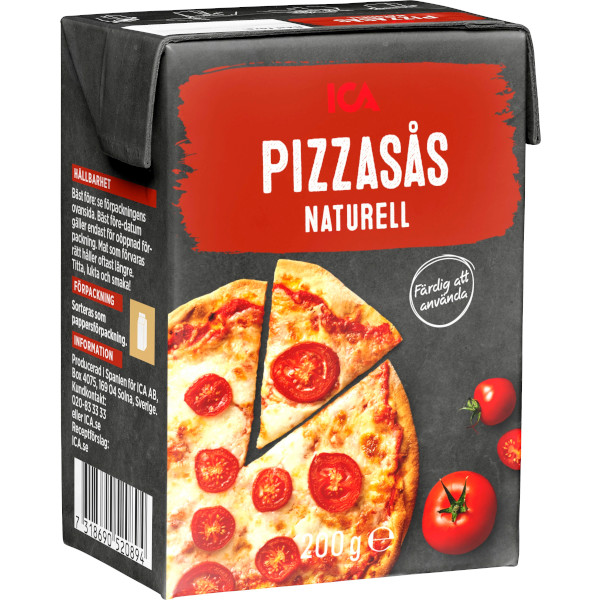 ICA Pizzasås Naturell