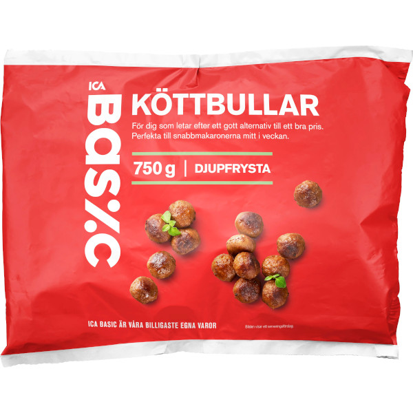 ICA Basic Köttbullar