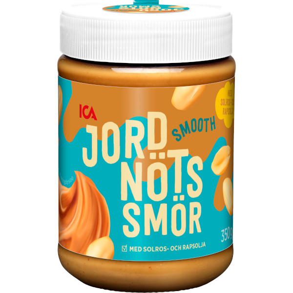 ICA Jordnötssmör Smooth