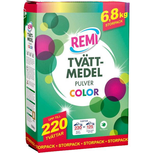 REMI Tvättmedel Pulver Color