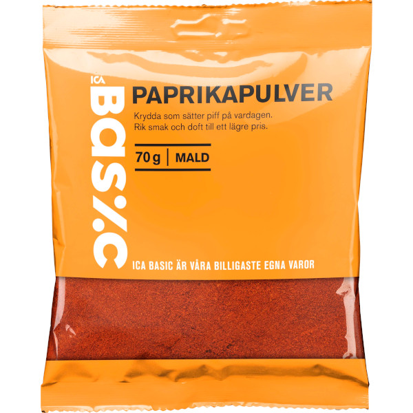 ICA Basic Paprikapulver
