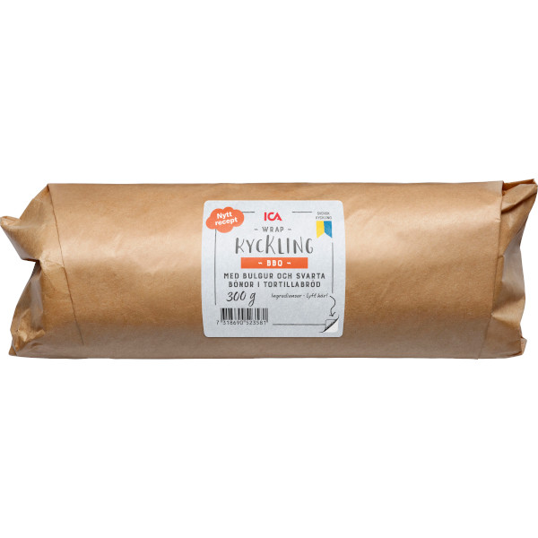 ICA Wrap Kyckling BBQ