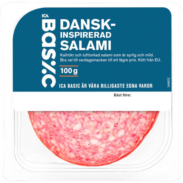 ICA Basic Salami Danskinspirerad