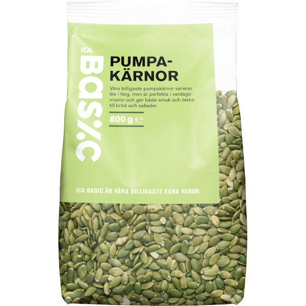 ICA Basic Pumpakärnor