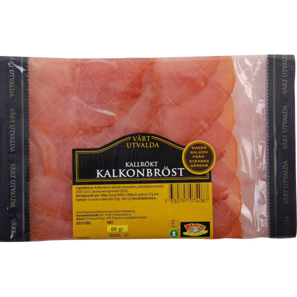 Pärsons Kalkonbröst Kallrökt Utvalda Skivor