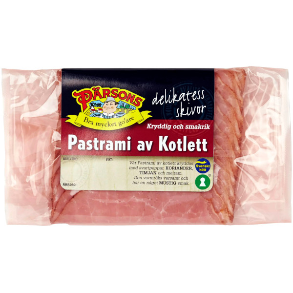 Pärsons Pastrami Kotlett Delikatesskivor