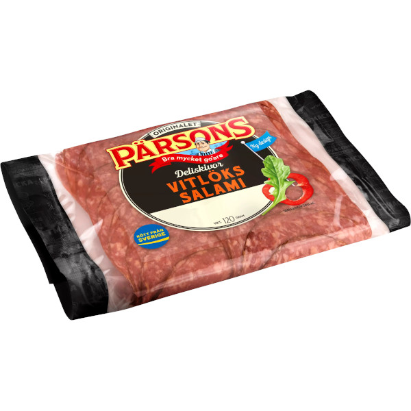 Pärsons Vitlökssalami Deliskivor