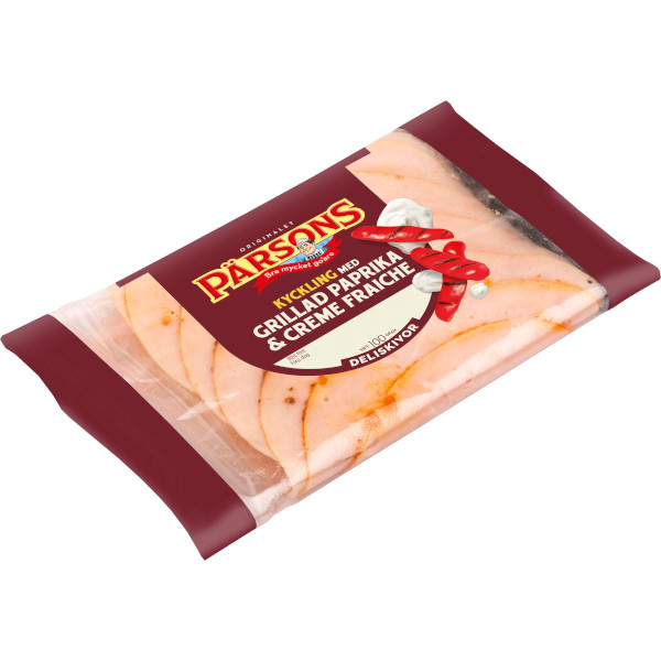 Pärsons Kyckling Grillad Paprika & Creme Fraiche Deliskivor