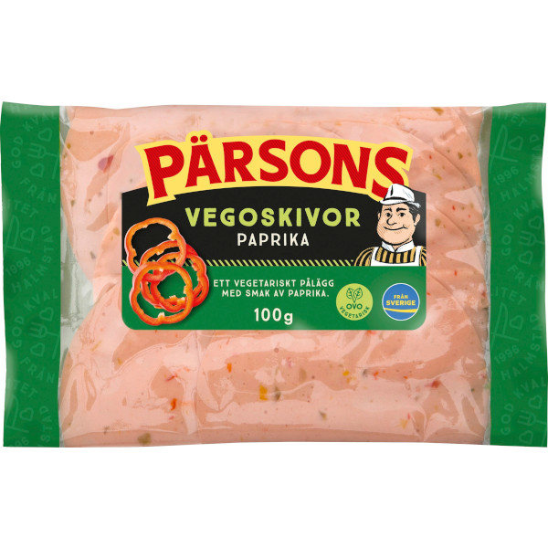Pärsons Vegoskivor Paprika