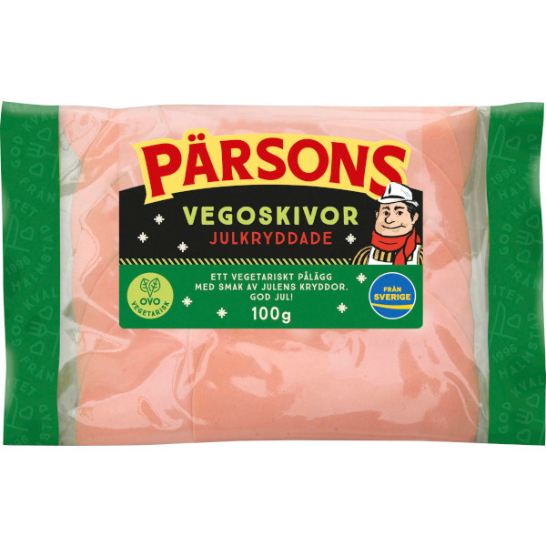 Pärsons Vegoskivor Julkryddade