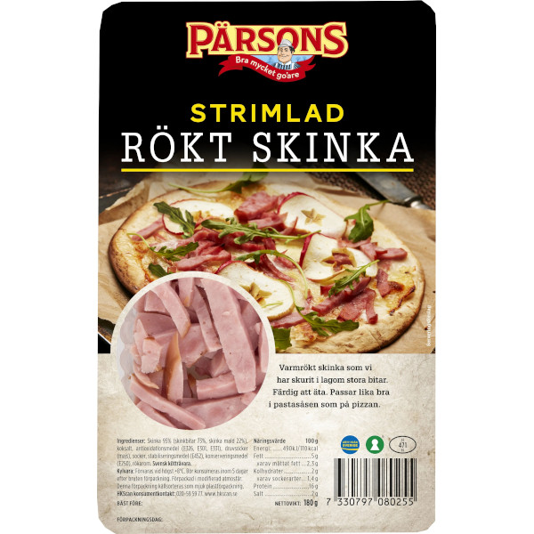 Pärsons Skinka Rökt Strimlad