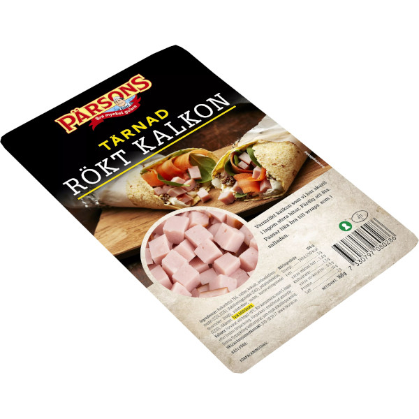 Pärsons Kalkon Rökt Tärnad