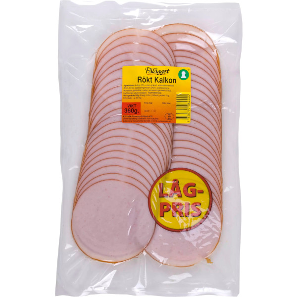 Pålägget Kalkon Rökt