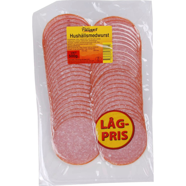 Pålägget Hushållsmedwurst
