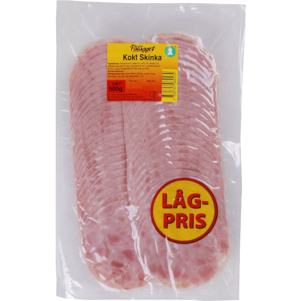 Pålägget Skinka Kokt