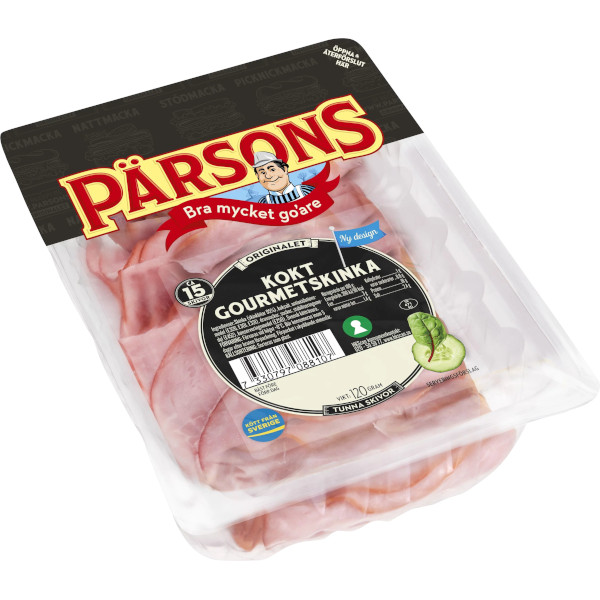 Pärsons Gourmetskinka Kokt Tunna Skivor
