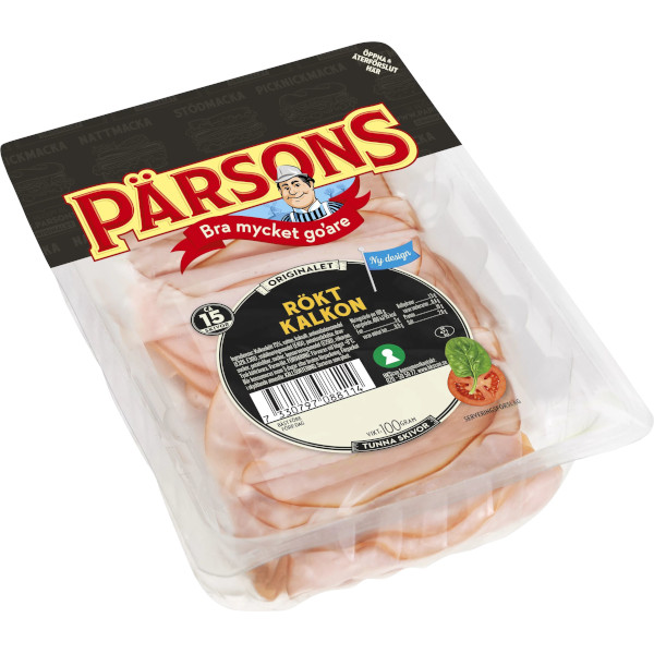 Pärsons Kalkon Rökt Tunna Skivor