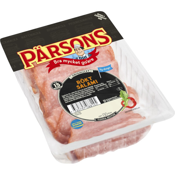 Pärsons Salami Rökt Tunna Skivor