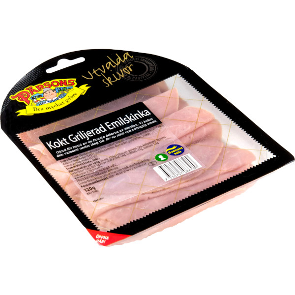 Pärsons Emilskinka Kokt Griljerad Utvalda Skivor