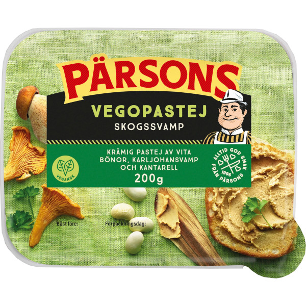 Pärsons Vegopastej Skogssvamp