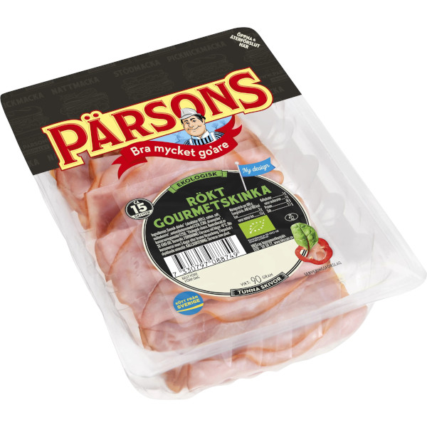 Pärsons Gourmetskinka Rökt Ekologisk Tunna Skivor
